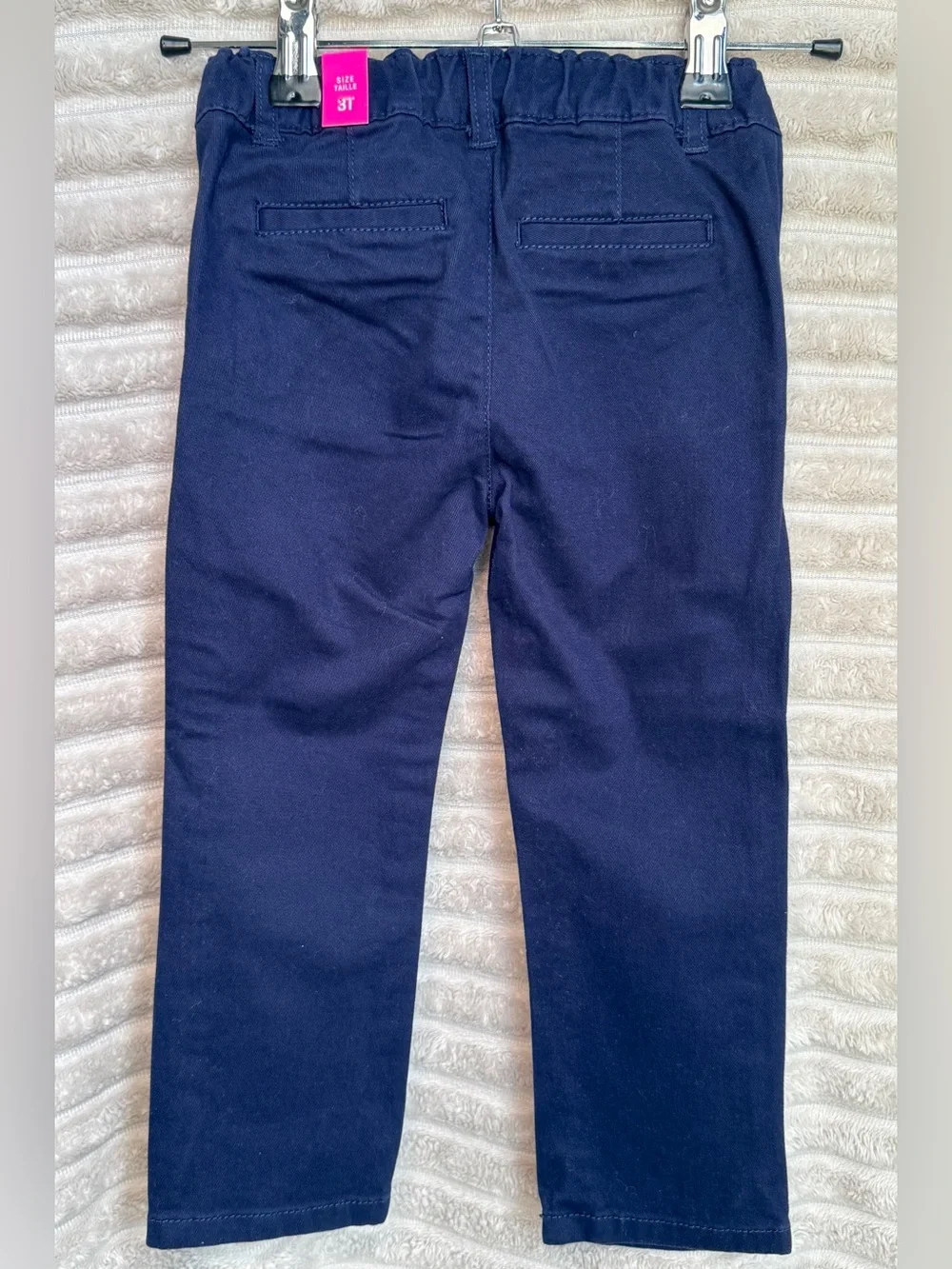 The Children's Place - Toddler Girls Navy Stretch Skinny Chino Pants 2- Pack